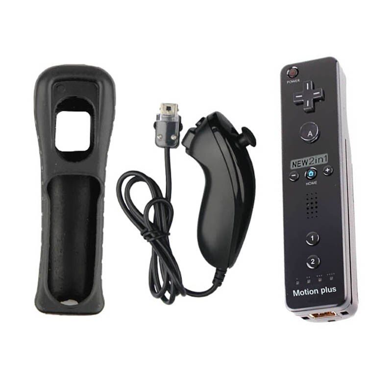 Blanc Pour Nunchuck Manette De Jeu Sans Fil Nunchuck 2 Fr 1 ... - 4