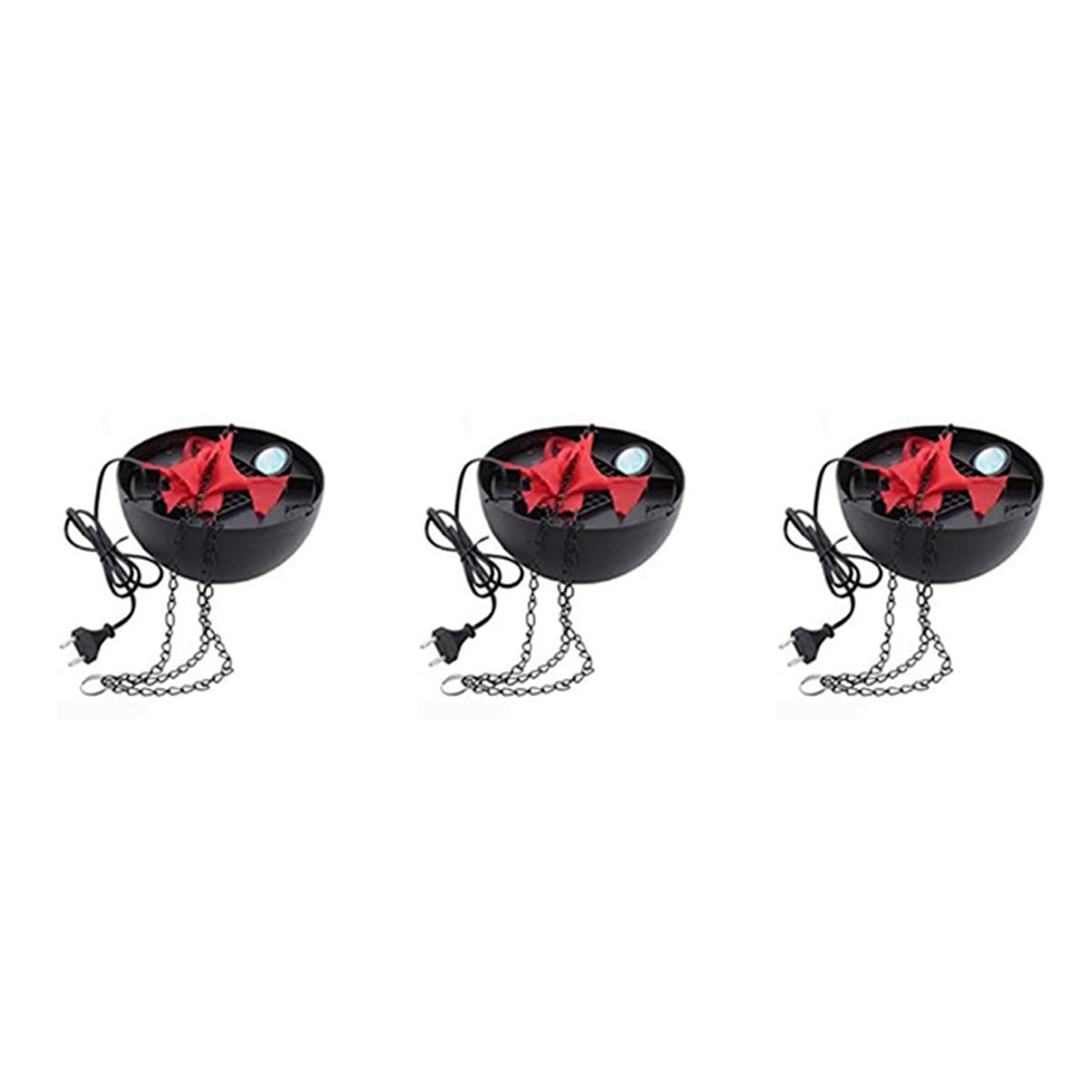 3X Faux Feu 3D, LumiRe de Flamme LED Suspendue, Artificiell... - 6