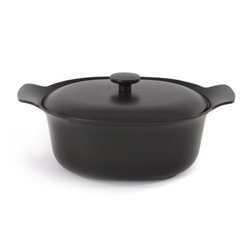 Berghoff Braisière Ovale Avec Couvercle Noir 28*22 Cm - Ron