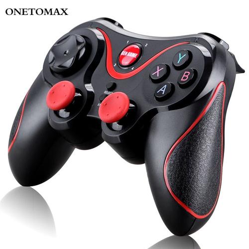 Seulement Gamepad Manette De Jeu Bluetooth Android, Joystick De Cartographie Des Touches Sans Fil, Parfait Pour Pubg Et Fotnite, Compatible Pour Téléphone, Tablette Et Pc