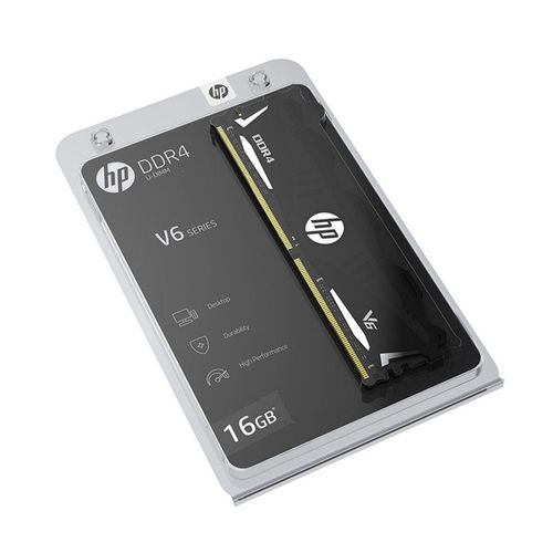ram dimm ddr4 16gb hp v6 3200mhz nero [7eh68aa#abb]