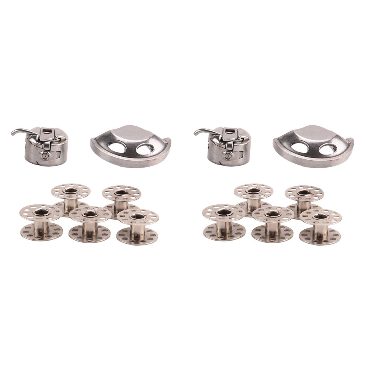 2ensemble Bobines D'outils De Couture + Botier Canette Croc... - 4