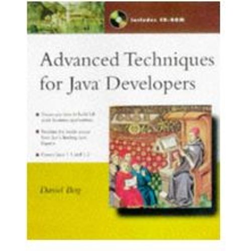 Advanced Techniques For Java Developers Berg, Fritzinger