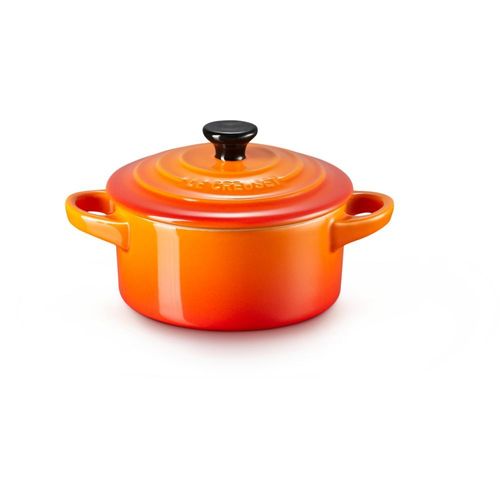Mini Cocotte Le Creuset Ronde En Ceramique 10 Cm Volcanique