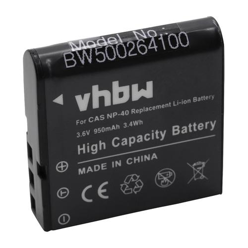 vhbw Batterie compatible avec Kodak Pixpro AZ525, AZ525 Astro Zoom, AZ526, AZ526 Astro Zoom appareil photo reflex (950mAh, 3,6V, Li-ion)