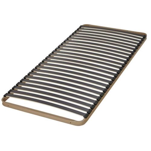 Sommier À Lattes Theta 24 - Ebac - 100x190 Cm - Cadre Métal Cintré - Fabriqué En France