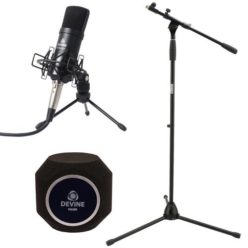 Devine M-Mic XLR BK - set recommandé par BAX - studio voix