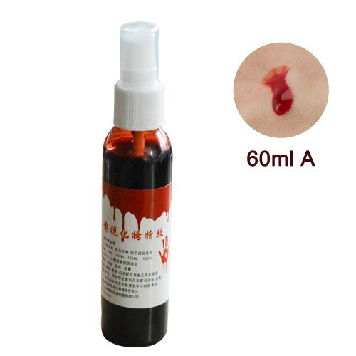 Plasma Artificiel Pour Adultes, Blessures De Zombie Pour Enfants, Faux Sang Non Toxique, Maquillage D'halloween, Visage Ultra Réaliste, Accessoire De Cosplay Pour Fête