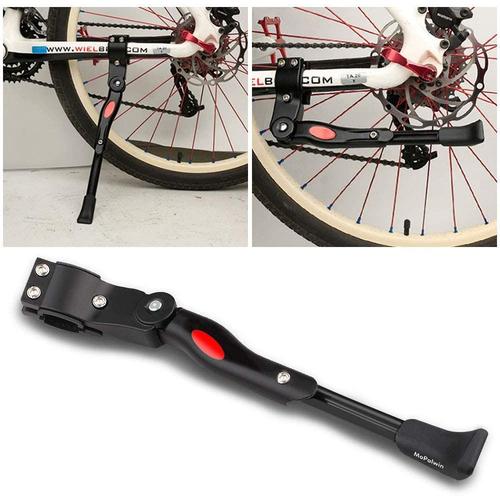 Alliage D'aluminium ajuster vélo béquille béquille latérale accessoire pour 26-28 in Roues 