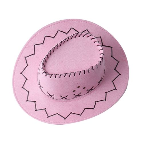 Chapeau De Cowboy De Style Occidental, Unisexe, Pour Enfants, Garçons Et Filles, Visière De Plage En Plein Air, Casquette De Fête De Vacances, Accessoires De Costume