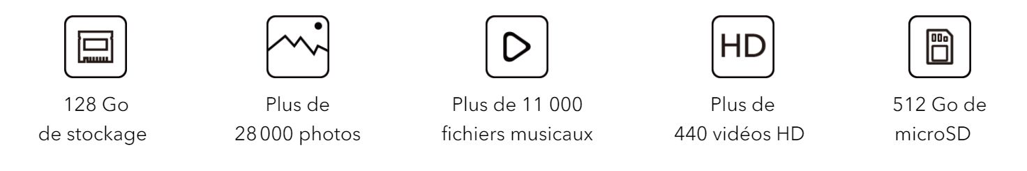 Honor X7 Dual-SIM 128 Go Bleu image 3 | Rakuten