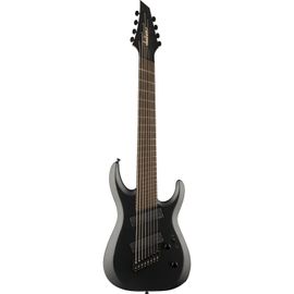 Jackson Concept Series Dk Modern Mdk Ht8 Ms Satin Black Eb Guitare Électrique 8 Cordes Avec Étui Foam Core Case