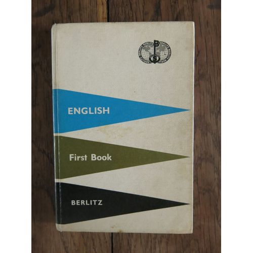 English First Book. Berlitz. 1960