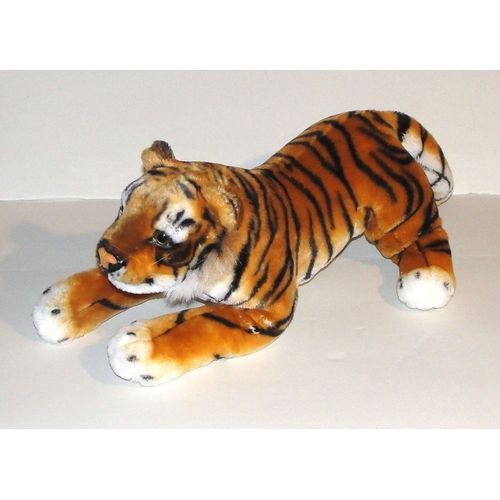 Peluche Tigre Du Bengale Vintage Keel Toys - Doudou Tigre 40 Cm