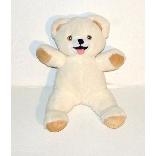 Peluche Ours Mimosin Cajoline Spain - Doudou Ourson Beige 20 Cm