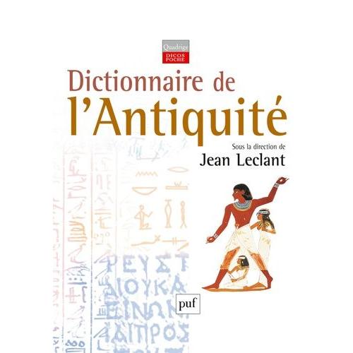 Dictionnaire De L'antiquité