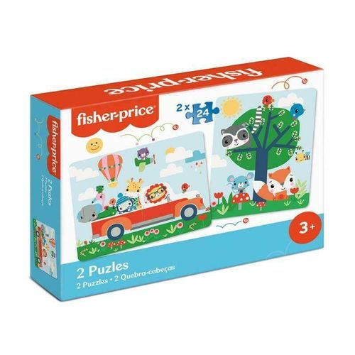 Puzzles 2 X 24 Pièces - Animaux