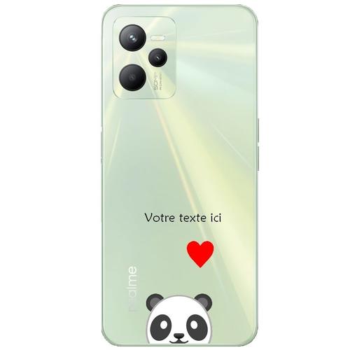 Coque Realme C35 Panda Emojii Personnalisee