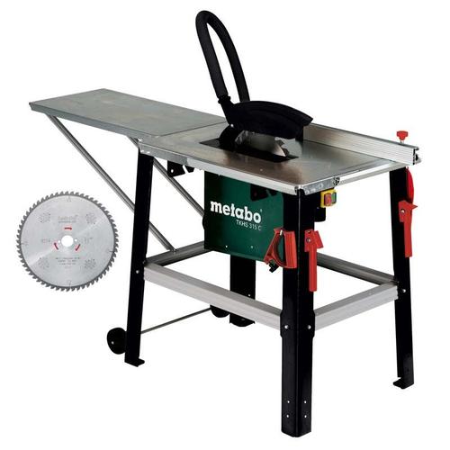 Metabo Scie circulaire de table TKHS 315 C - 2,8 DNB avec 2 lames de scie - 0193152040