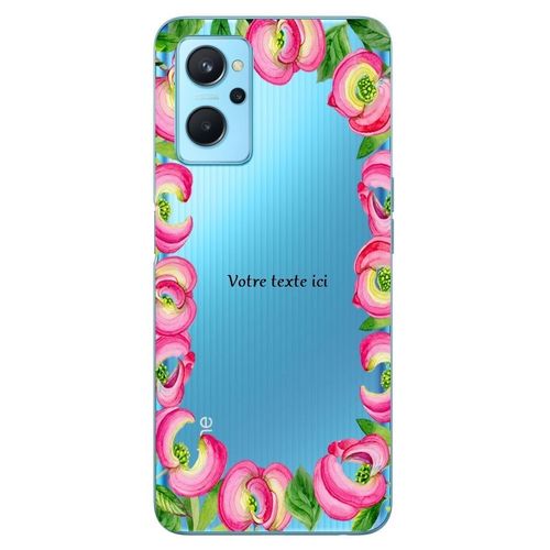 Coque Realme 9i Fleur 15 Rose