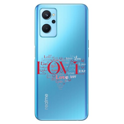Coque Realme 9i Love Rose
