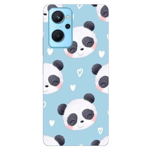 Coque Realme 9i Panda Bleu