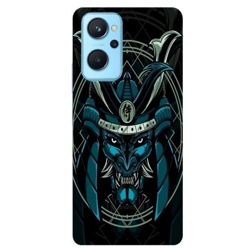 Coque Realme 9i Samourai Bleu