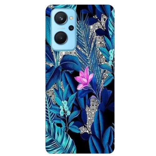 Coque Realme 9i Tropical Fleur Rose Exotique