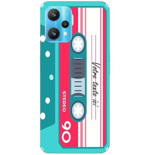 Coque Realme 9 Pro Cassette Fe90 Bleu