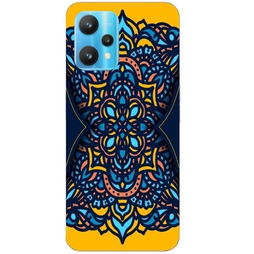 Coque Realme 9 Pro Mandala Jaune