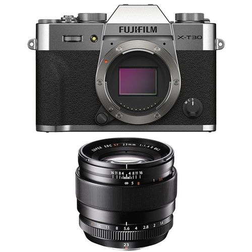FUJIFILM X-T30 II SILVER + 23mm f/1.4 WR