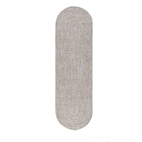 Tapis Rond Ou Oval Style Jute Intérieur Extérieur Juty 65x200 Cm Beige - Novatrend