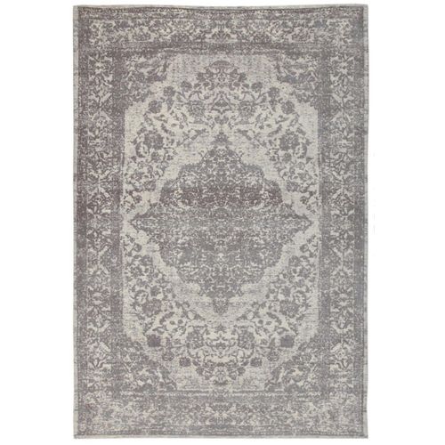 Tapis De Salon Moderne Coton Argella 160x230 Cm Gris - Novatrend