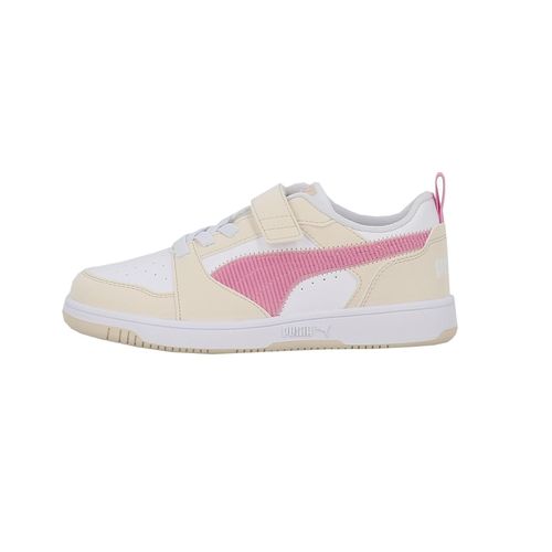 Chaussures Scratch Puma Ps Rebound V6 Cord Ac+ Blanc