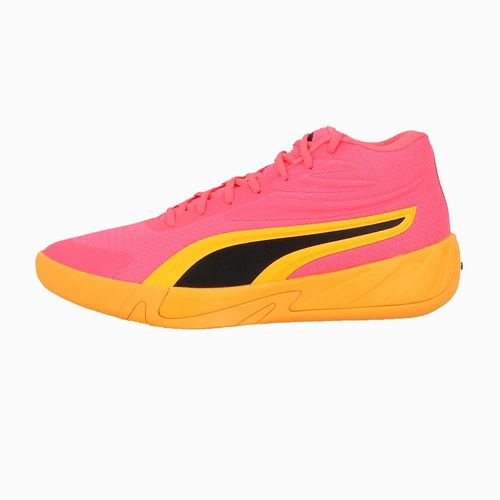 Chaussures Basket Puma Court Pro Rose