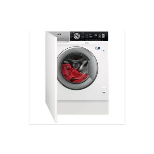 AEG 7000 Series LFX7E8432BI Machine à laver Blanc/argent - Chargement frontal