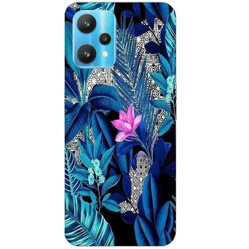 Coque Realme 9 Pro Tropical Fleur Rose Exotique