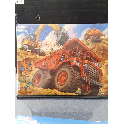 Puzzle 33 Pièces Puzzle Cadre - Camion Géant