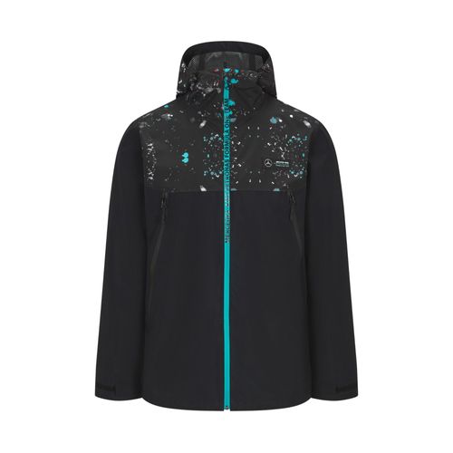 Veste Imperméable Performance Mercedes Amg Petronas Motorsport Team Officiel F1