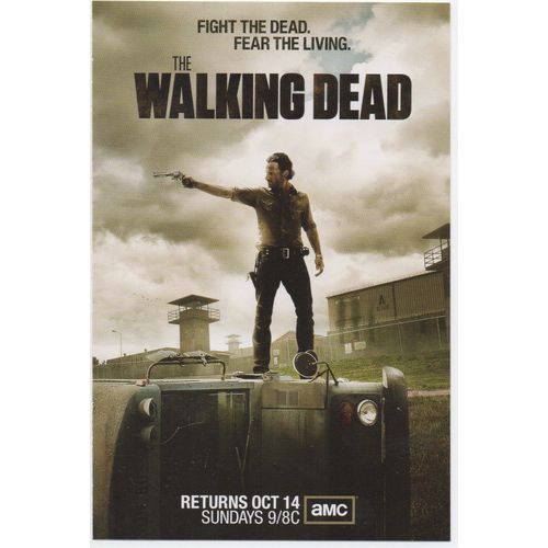 Walking Dead Season 1 (Amc Tv Show) Jumbo Promo Card