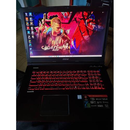 MSI GE72 7RE Apache Pro - 17.3" Intel Core i7 - Ram 8 Go - DD 500 Go