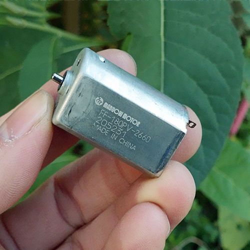 moteur à balais en métal précieux Micro FF-180PV à arbre court, grande vitesse, grand couple pour rasoir électrique, DC3-6V 15600 tr/min