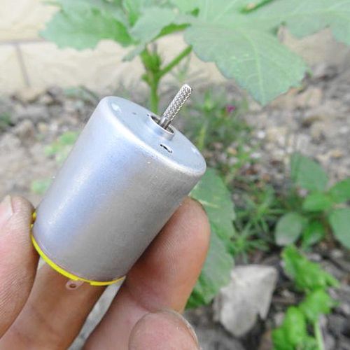 Moteur à balais de carbone Micro 280 cc, Standard, 6V, 25500 tr/min, haute vitesse, moteur électrique magnétique puissant, arbre de gaufrage pour modèle