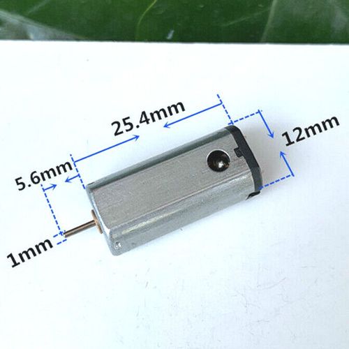 Moteur de Mini avion N50, DC 3.7V-7.4V, NdFeB, grande vitesse, puissant balai de carbone magnétique avec trou de Dissipation de la chaleur, grand couple