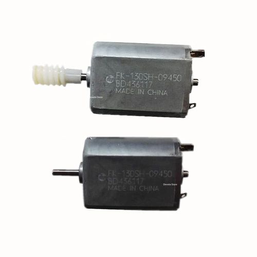 moteur de massage à balais de carbone 09450, 6V 12V DC, modèle de bateau de voiture à monter soi-même