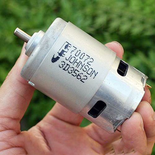 moteur à balais de carbone RS 775 ? 9012, 12V DC, 14.4V, 24V, 280W, 21800 tr/min, outils électriques à grande puissance, grande vitesse, couple important