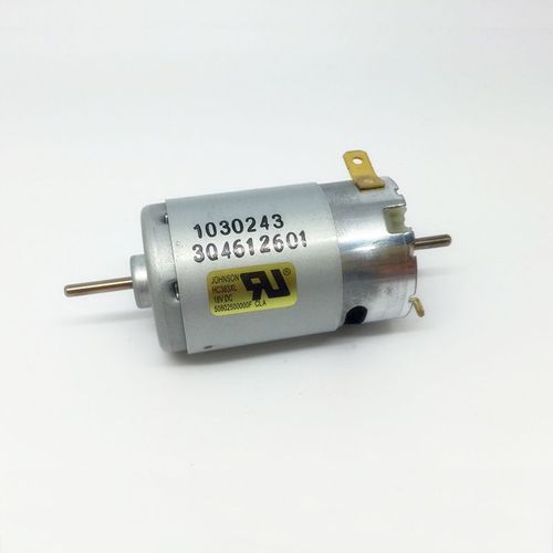 moteur électrique à balais de carbone Micro 10600, 12V-18V DC, 390 tr/min, arbre de sortie à Double tête, grand couple pour appareil ménager