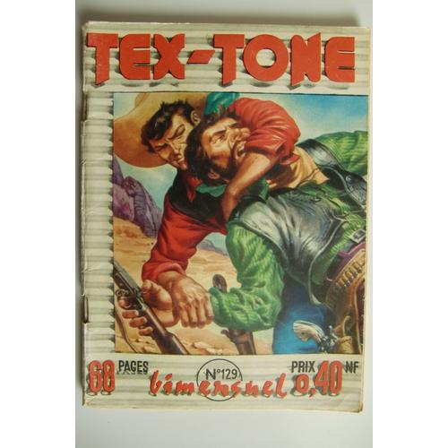 Bd Petit Format Tex-Tone N° 129 Du 10 Septembre 1962