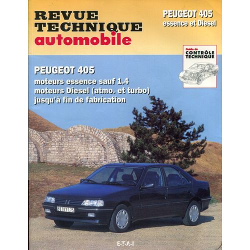 Revue Technique Peugeot 405 Essence Et Diesel