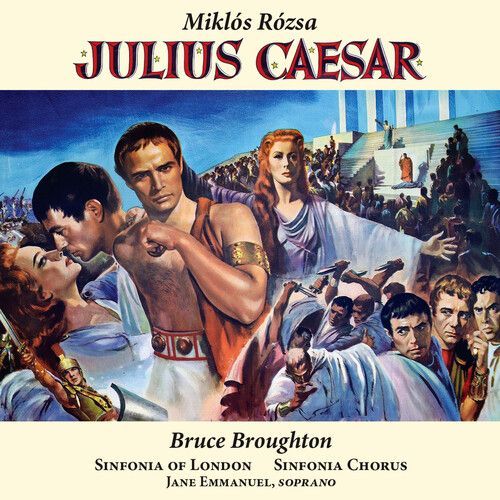 Miklos Rozsa - Julius Caesar (Original Soundtrack) [Cd] Rmst, Italy - Import